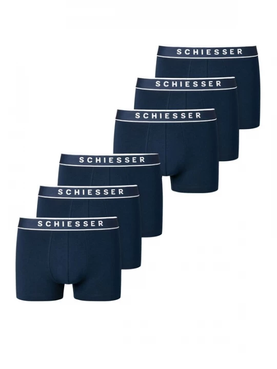 Foto van product SCHIESSER Boxershorts ' 95 / 5 Organic Cotton ' navy