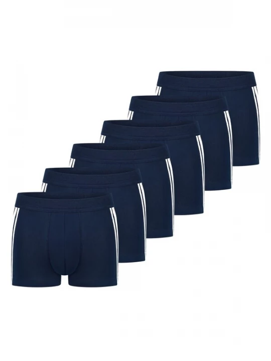 Foto van product SCHIESSER Boxershorts '95 / 5 Stretch - Cotton' donkerblauw