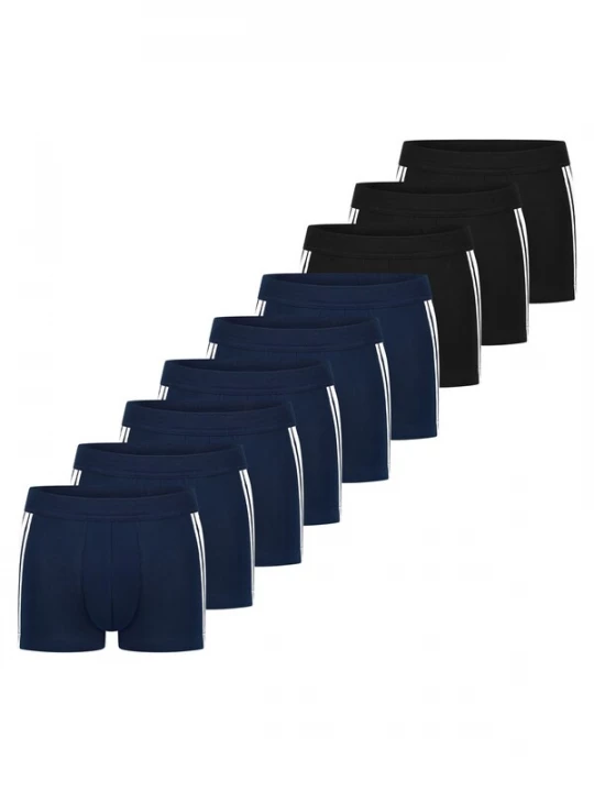 Foto van product SCHIESSER Boxershorts '95 / 5 Stretch - Cotton' nachtblauw