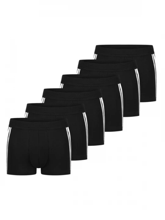 Foto van product SCHIESSER Boxershorts '95 / 5 Stretch - Cotton' zwart