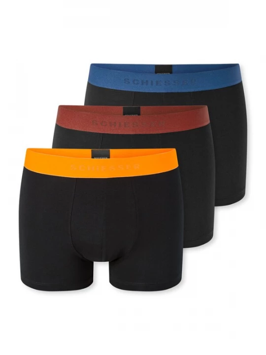 Foto van product SCHIESSER Boxershorts ' 95 / 5 ' zwart