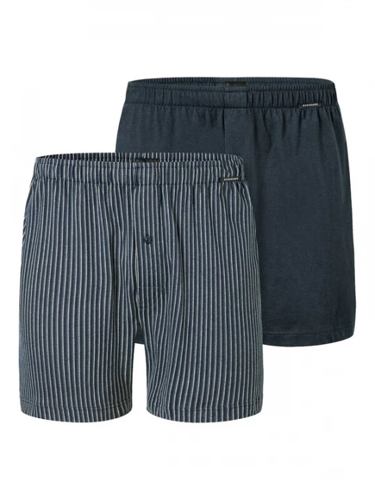 Foto van product SCHIESSER Boxershorts ' Basic ' antraciet / zwart