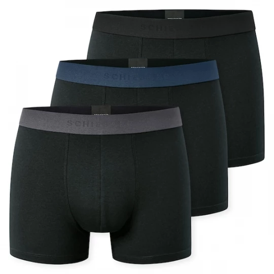 Foto van product SCHIESSER Boxershorts blauw / bruin / braam / zwart