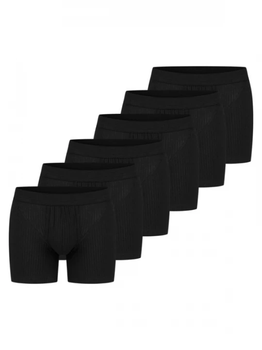 Foto van product SCHIESSER Boxershorts 'Cotton Essentials Authentic' zwart