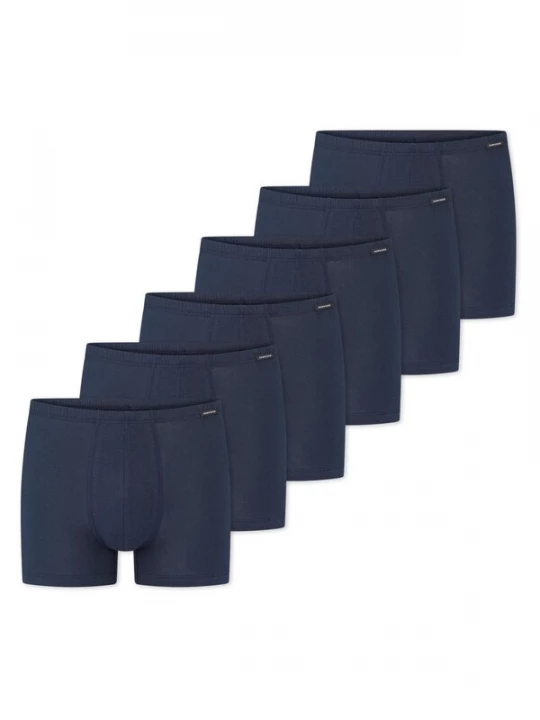 Foto van product SCHIESSER Boxershorts 'Cotton Essentials' donkerblauw
