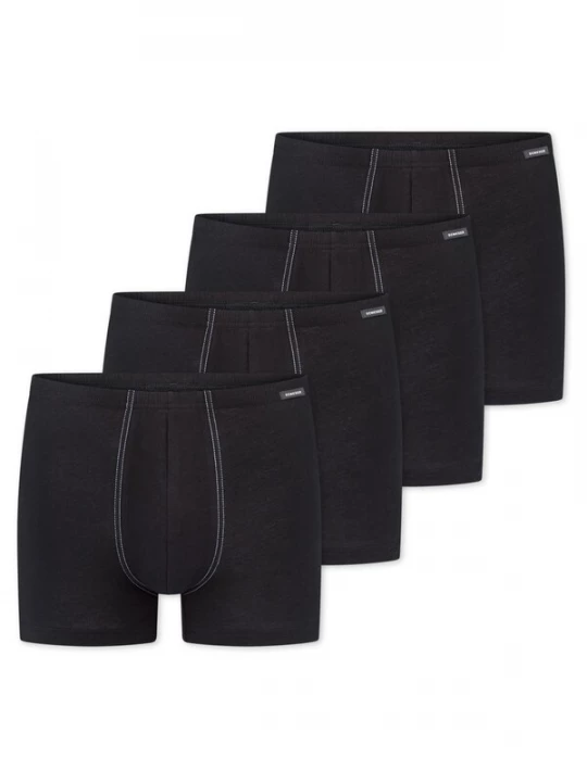 Foto van product SCHIESSER Boxershorts 'Cotton Essentials' zwart