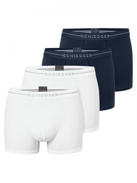 Foto van product SCHIESSER Boxershorts 'Cotton Flex' blauw gemêleerd