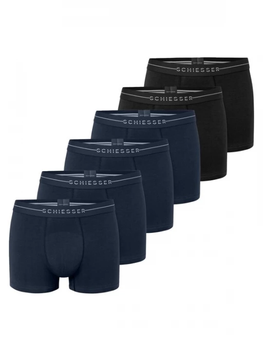 Foto van product SCHIESSER Boxershorts 'Cotton Flex' blauw gemêleerd