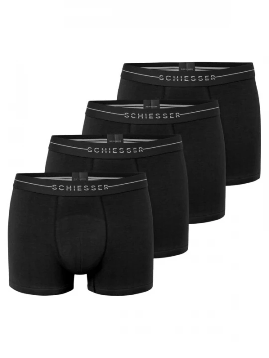 Foto van product SCHIESSER Boxershorts 'Cotton Flex' zwart