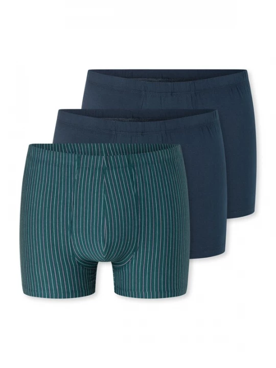Foto van product SCHIESSER Boxershorts donkerblauw / groen