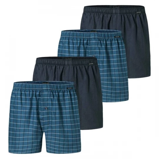 Foto van product SCHIESSER Boxershorts donkerblauw / zwart