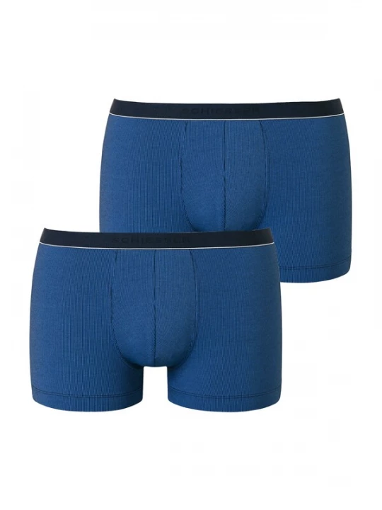 Foto van product SCHIESSER Boxershorts donkerblauw / zwart