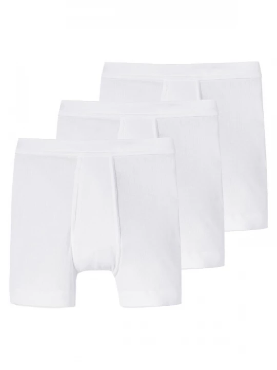 Foto van product SCHIESSER Boxershorts 'Essentials Doppelripp' wit