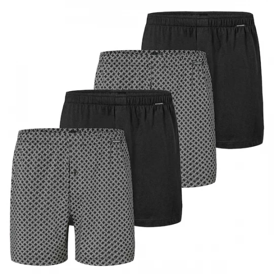 Foto van product SCHIESSER Boxershorts grijs / zwart