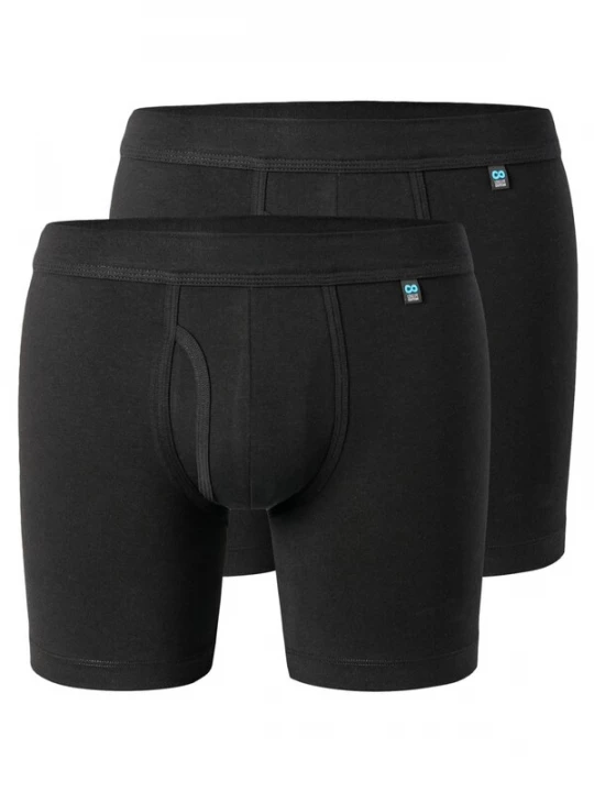Foto van product SCHIESSER Boxershorts 'Long Life Cotton' zwart