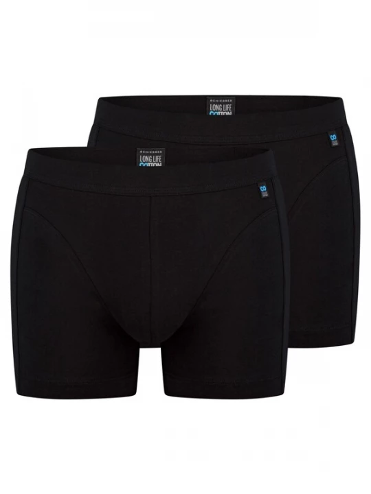 Foto van product SCHIESSER Boxershorts 'Long Life Cotton' zwart