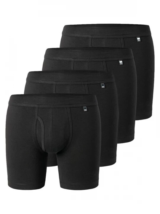 Foto van product SCHIESSER Boxershorts 'Long Life Cotton' zwart