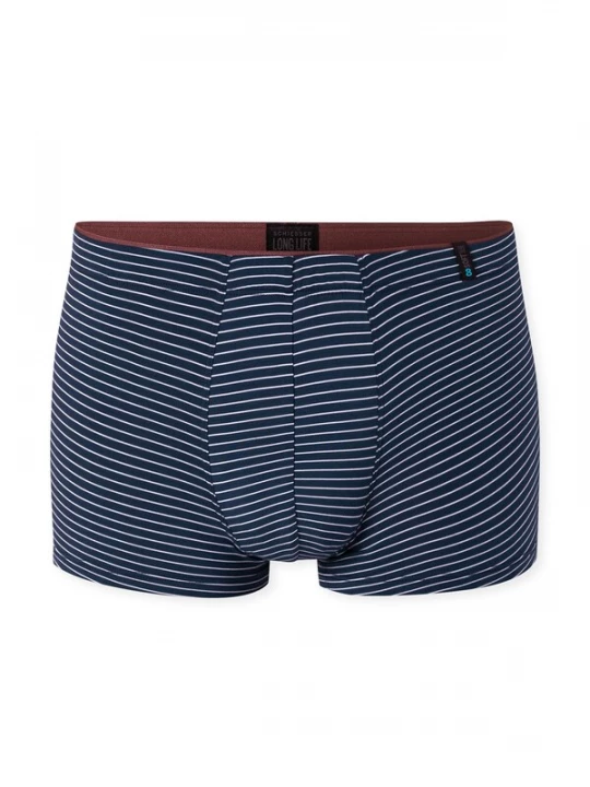 Foto van product SCHIESSER Boxershorts 'Long Life' navy / wit