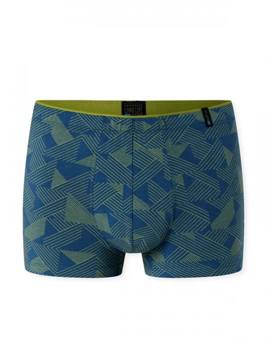 Foto van product SCHIESSER Boxershorts ' Long Life Soft ' blauw / grasgroen