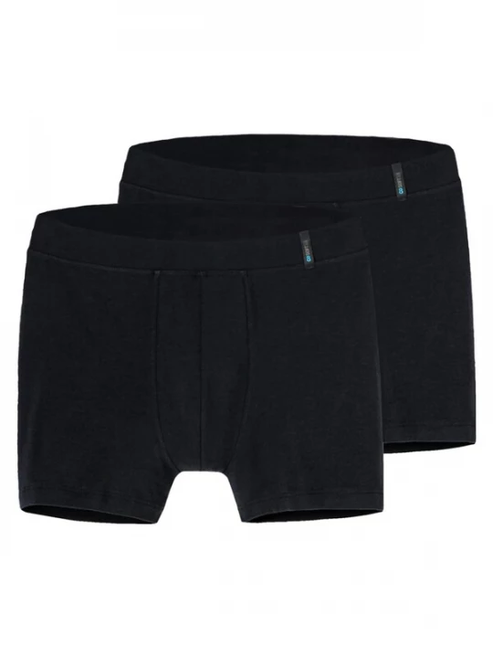 Foto van product SCHIESSER Boxershorts 'Long Life Soft' donkerblauw