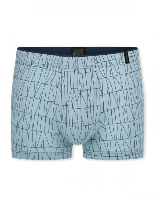 Foto van product SCHIESSER Boxershorts ' Long Life Soft ' lichtblauw