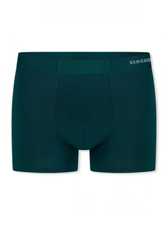 Foto van product SCHIESSER Boxershorts ' Modern Bonded ' donkergroen