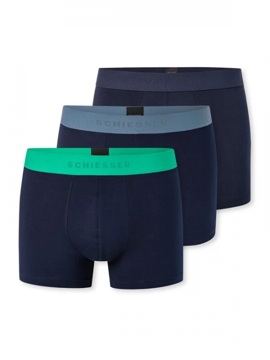 Foto van product SCHIESSER Boxershorts nachtblauw / donkerblauw