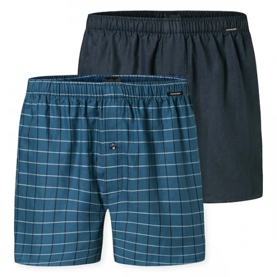Foto van product SCHIESSER Boxershorts navy / zwart