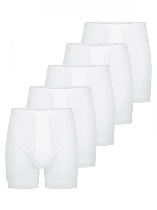 Foto van product SCHIESSER Boxershorts 'Original Classics Doppelripp' wit