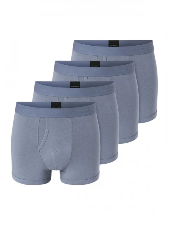 Foto van product SCHIESSER Boxershorts ' Rib Essentials ' blauw / grijs