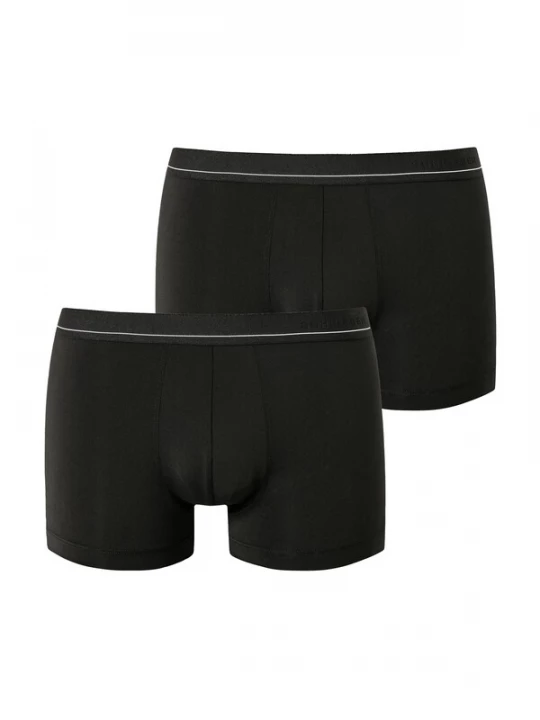 Foto van product SCHIESSER Boxershorts ' Shorts - Pure Micro ' zwart