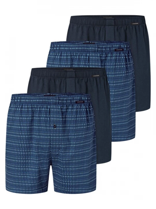 Foto van product SCHIESSER Boxershorts 'Single Jersey' blauw