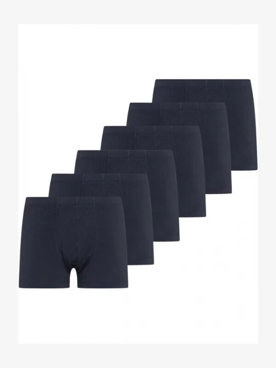 Foto van product SCHIESSER Boxershorts ' UNCOVER Cotton ' donkerblauw