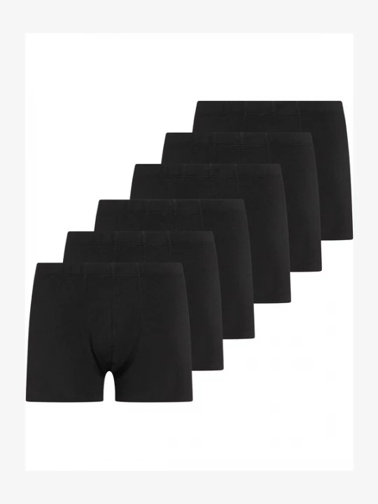 Foto van product SCHIESSER Boxershorts ' UNCOVER Cotton ' zwart