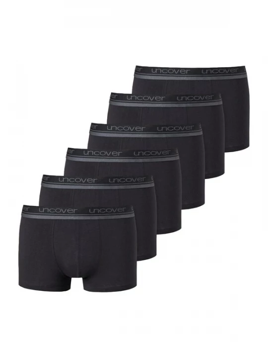 Foto van product SCHIESSER Boxershorts 'Uncover' grijs / zwart