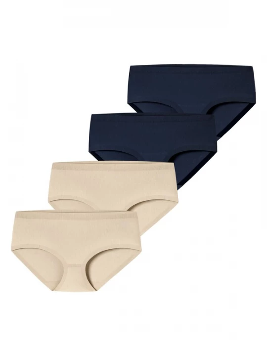 Foto van product SCHIESSER Broekje ' Invisible Cotton ' beige / sand / nachtblauw