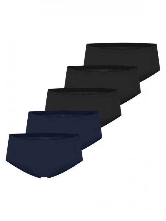 Foto van product SCHIESSER Broekje 'Invisible Cotton' blauw gemêleerd