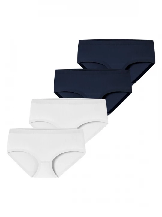 Foto van product SCHIESSER Broekje ' Invisible Cotton ' nachtblauw / wit
