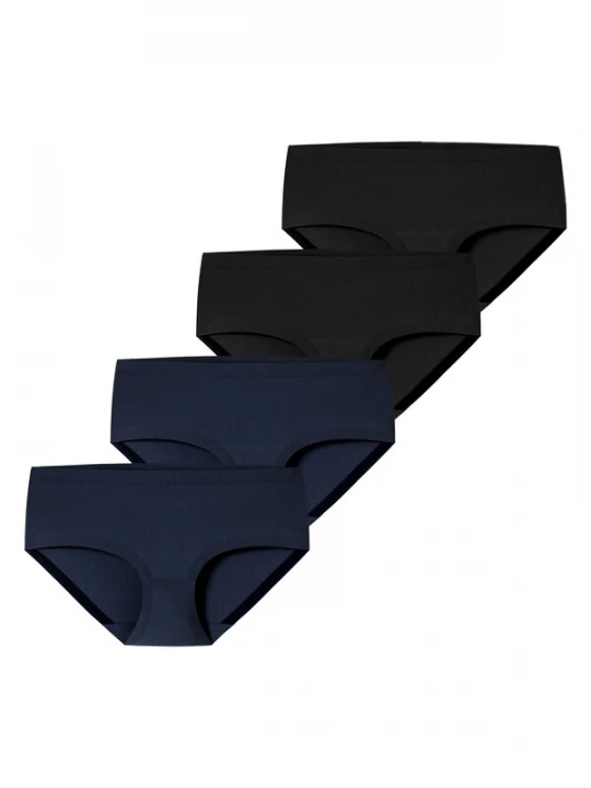 Foto van product SCHIESSER Broekje ' Invisible Cotton ' nachtblauw / zwart