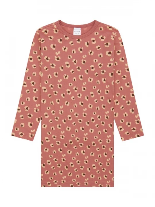 Foto van product SCHIESSER Nachthemd beige / bruin / zalm roze