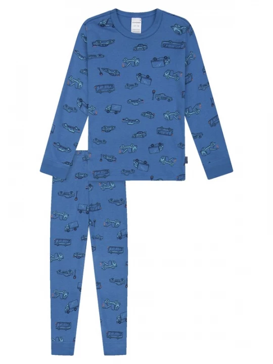 Foto van product SCHIESSER Nachtkledij 'Boys World' blauw