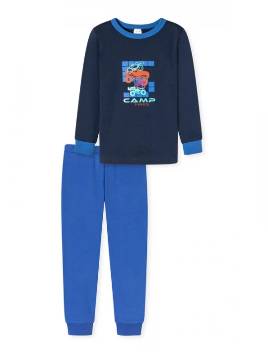 Foto van product SCHIESSER Nachtkledij ' Boys World ' donkerblauw