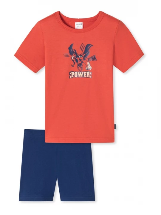 Foto van product SCHIESSER Nachtkledij donkerblauw / rood