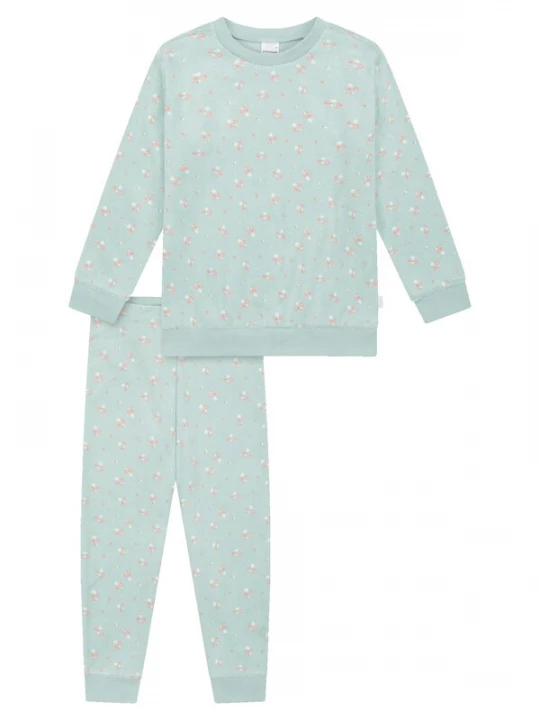 Foto van product SCHIESSER Nachtkledij 'Girls World' mintgroen / rosa
