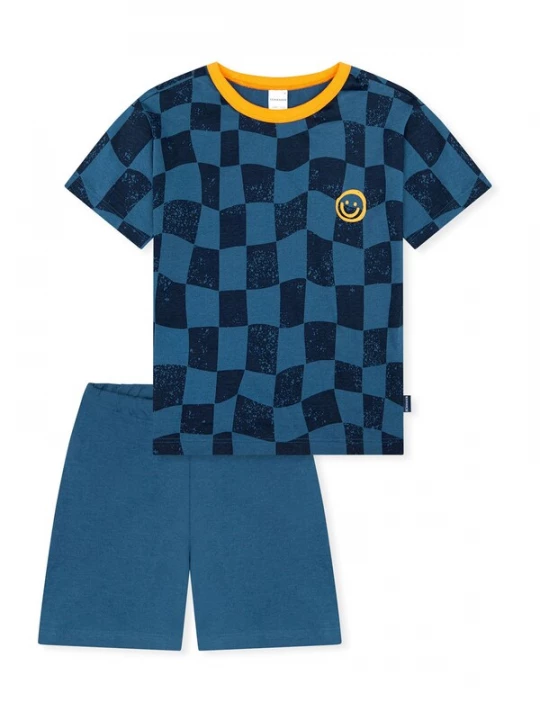 Foto van product SCHIESSER Nachtkledij ' Kids Nightwear ' blauw / zwart