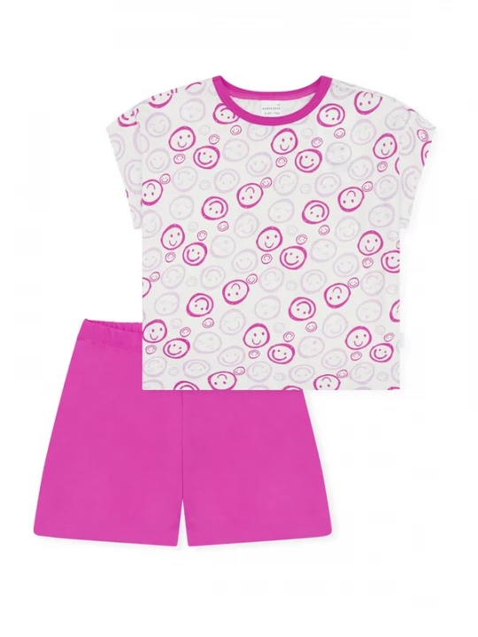 Foto van product SCHIESSER Nachtkledij ' Kids Nightwear ' pink / offwhite