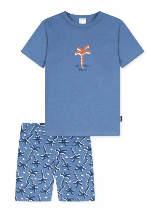 Foto van product SCHIESSER Nachtkledij ' Nature Love Organic Cotton ' blauw