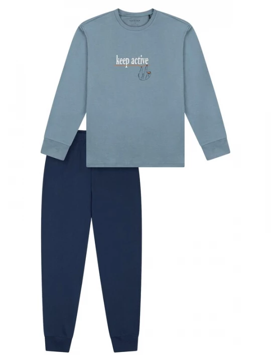Foto van product SCHIESSER Nachtkledij navy / duifblauw