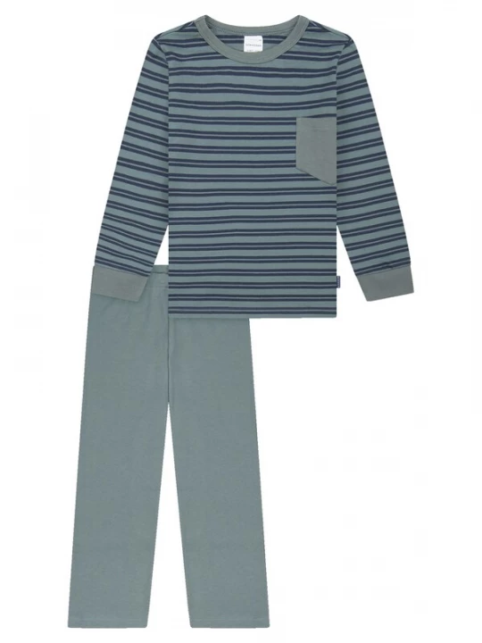 Foto van product SCHIESSER Nachtkledij ' Nightwear 2 ' lichtgroen