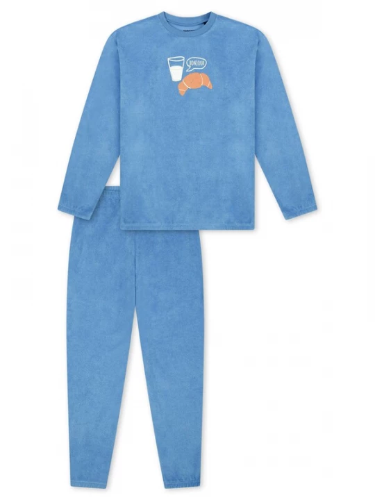 Foto van product SCHIESSER Nachtkledij ' Nightwear ' lichtblauw